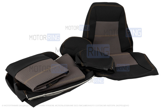 Обивка сидений (не чехлы) Урбан ткань для 3-дверной Лада 4х4 (Нива) до 2020 г.в.