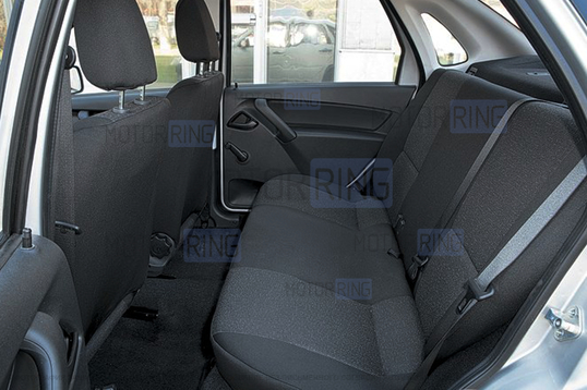 Цельный задний ряд сидений (диван) без подголовников для Лада Гранта, Гранта FL_1