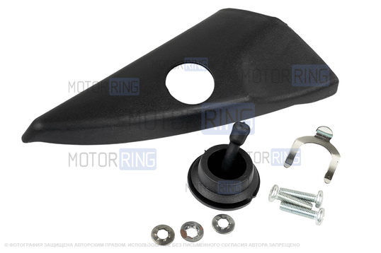 Боковое правое зеркало Автоблик механика для Лада Калина