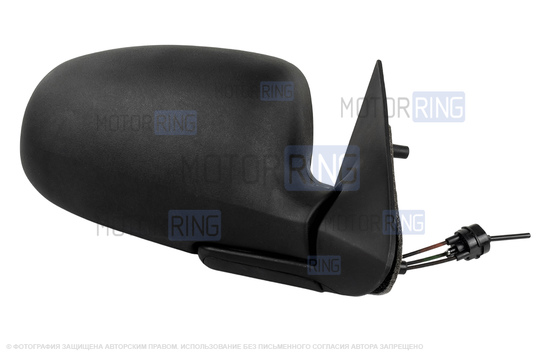 Боковое правое зеркало Автоблик механика для Лада Калина