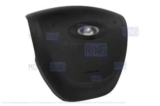 Заглушка вместо подушки безопасности (муляж) в руль Лада Гранта_1