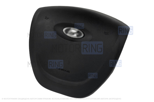 Заглушка вместо подушки безопасности (муляж) в руль Лада Гранта