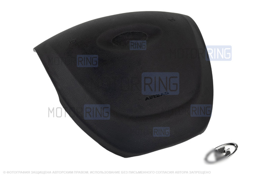 Заглушка вместо подушки безопасности (муляж) в руль Лада Гранта