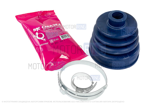 Пыльник ШРУСа внутренний БелМаг с хомутами для ВАЗ 2108-21099, 2110-2112, 2113-2115, Приора, Приора 2, Калина, Калина 2, Гранта, Гранта FL, Датсун_1