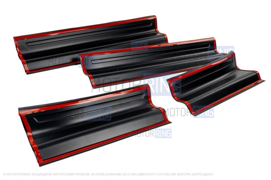 Накладки на внутренние пороги МАВИКО для Лада Искра