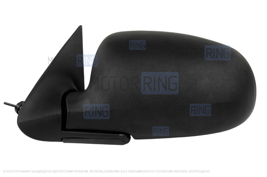 Зеркало наружное левое механическое Автоблик в сборе для Лада Калина, Калина 2, Гранта