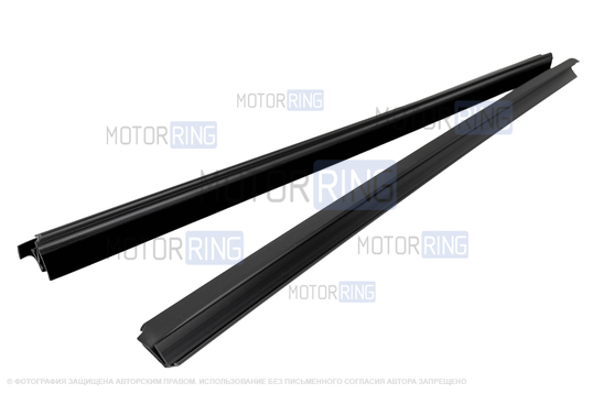 Комплект внутренних бархоток опускных стекол для ВАЗ 2110, 2112