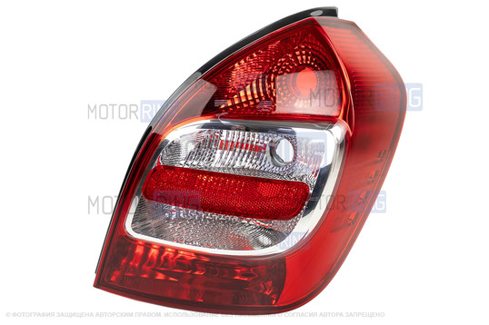 Корпус фонаря заднего правого с рассеивателем ДААЗ для Лада Калина 2, Гранта FL универсал