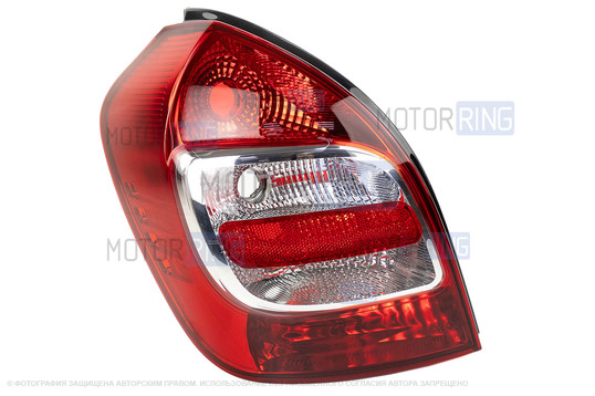 Корпус фонаря заднего левого с рассеивателем ДААЗ для Лада Калина 2, Гранта FL универсал_1