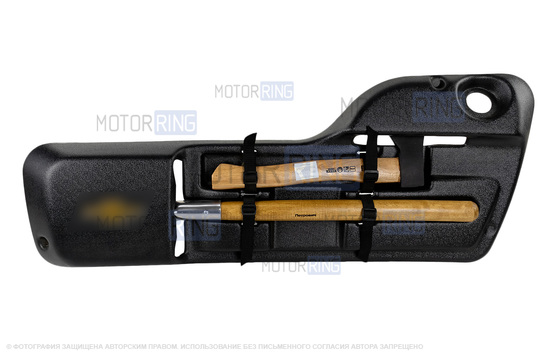 Футляр задней двери N-Parts с топором и лопатой в багажник для Шевроле Нива, Нива Тревел