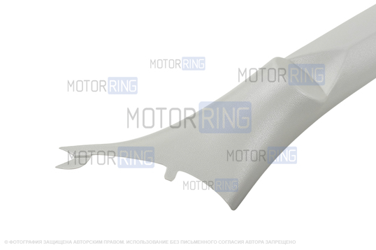 Облицовки стоек ветрового окна (лобового стекла) АвтоСоната под пищалки (направлены в салон) для Лада Гранта, Гранта FL, Калина 2