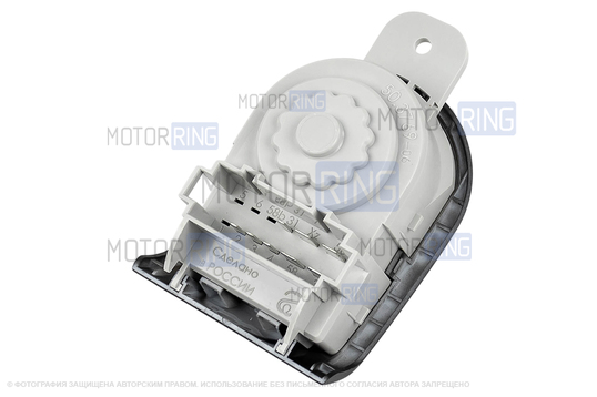 Модуль управления светотехникой (МУС) АВАР с белой подсветкой под комплектацию Люкс для Лада Гранта FL, Лада Нива Легенд с ПТФ