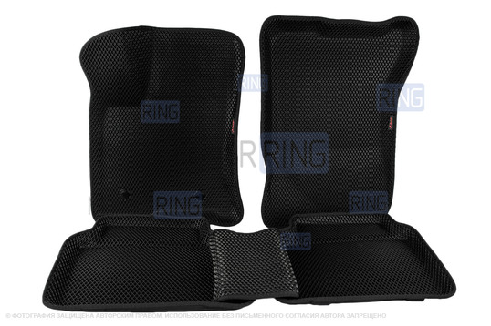 Формованные салонные коврики EVA Премиум 3D SPC для Лада Веста Cross_1