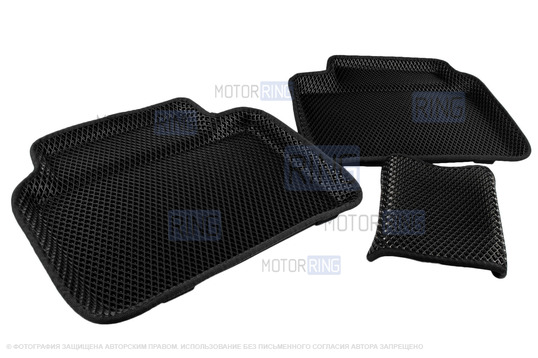 Формованные салонные коврики EVA Премиум 3D SPC для Лада Веста Cross