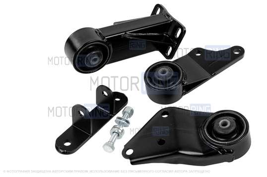 Комплект опор двигателя AutoProduct Sport для ВАЗ 2108-21099, 2113-2115