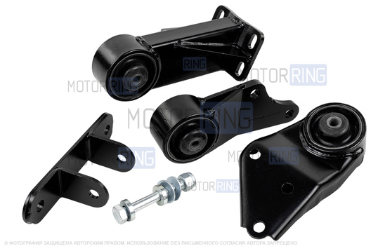 Комплект опор двигателя AutoProduct Sport для ВАЗ 2108-21099, 2113-2115
