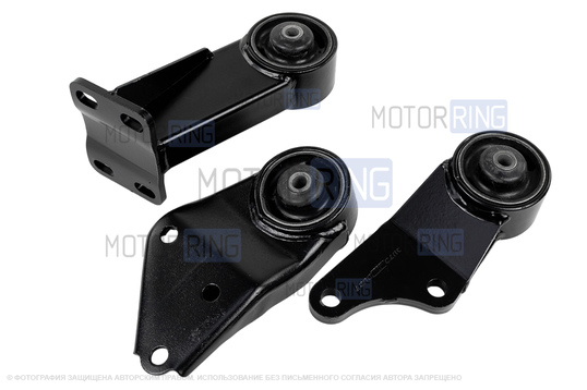 Комплект опор двигателя AutoProduct Sport для ВАЗ 2108-21099, 2113-2115