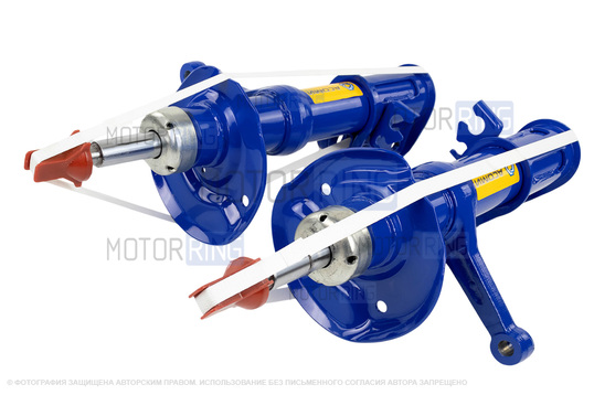 Газомасляные стойки передней подвески АСОМИ Sport с занижением 70 мм для Лада Приора