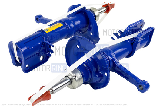 Газомасляные стойки передней подвески АСОМИ Sport с занижением 70 мм для Лада Приора