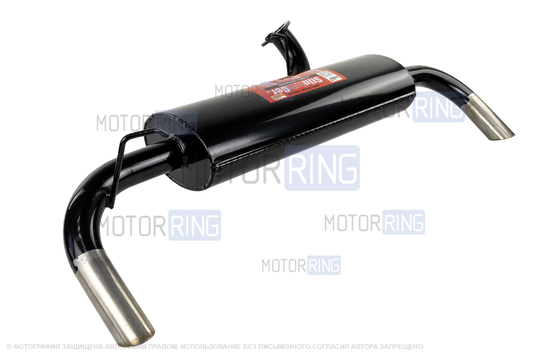 Глушитель основной раздвоенный Stinger Auto для Шевроле Нива_1