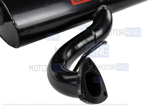 Глушитель основной раздвоенный Stinger Auto для Шевроле Нива