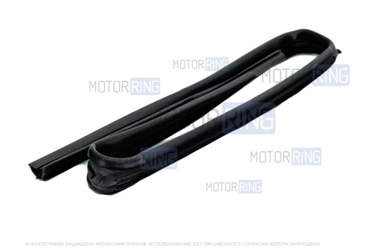 Уплотнитель переднего правого опускного стекла боковой двери рамочный для Лада Ларгус_1