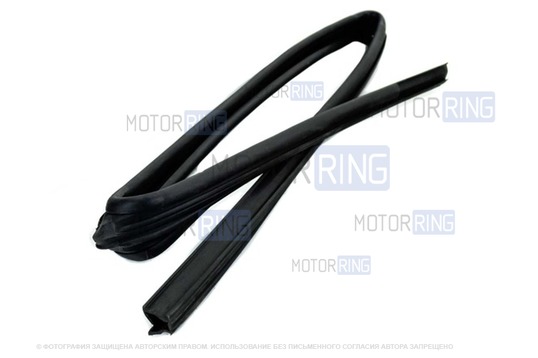 Уплотнитель заднего правого опускного стекла боковой двери рамочный для Лада Ларгус_1