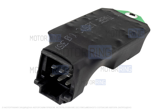 Реле 9-контактное повторителей для диодных подфарников и фонарей с ДХО и динамическим поворотником для Лада 4х4 с 2020 года, Нива Легенд