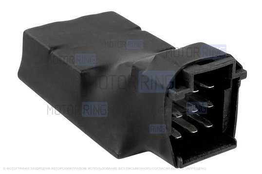 Реле 9-контактное повторителей для диодных подфарников и фонарей с ДХО и динамическим поворотником для Лада 4х4 с 2020 года, Нива Легенд