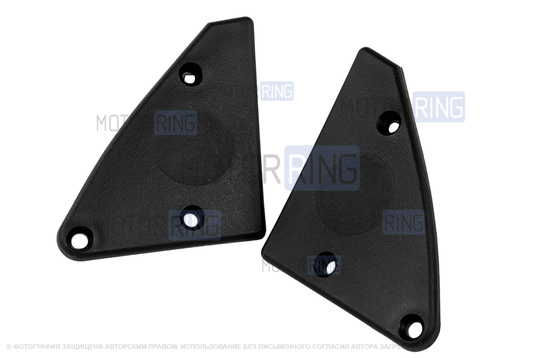 Салонные заглушки (уголки) под электрозеркала для ВАЗ 2109, 21099, 2114, 2115