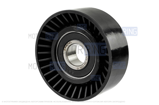 Ролик натяжителя генератора (с крышкой) Marel Standart для Лада Калина, Калина 2, Гранта, Гранта FL, Нива Тревел, Шевроле Нива, Датсун