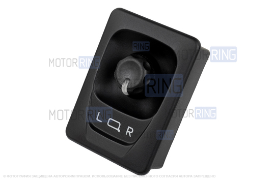 Блок управления электрозеркалами аналог с зеленой подсветкой для ВАЗ 2108-21099, 2113-2115, 2110-2112, Шевроле Нива