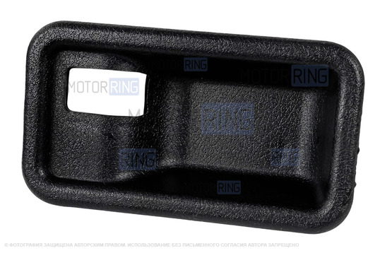 Облицовка (мыльница) правой внутренней ручки двери старого образца с рамкой для ВАЗ 2108-21099_1