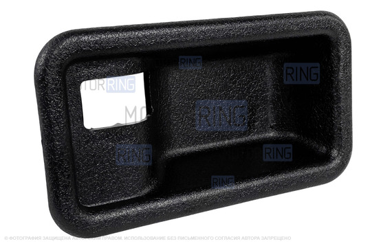 Облицовка (мыльница) правой внутренней ручки двери старого образца с рамкой для ВАЗ 2108-21099