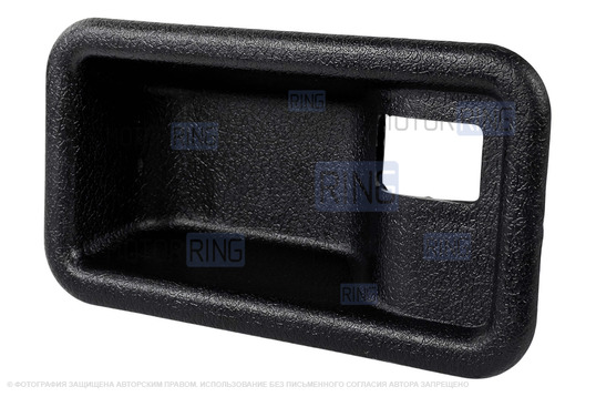 Облицовка (мыльница) левой внутренней ручки двери старого образца с рамкой для ВАЗ 2108-21099