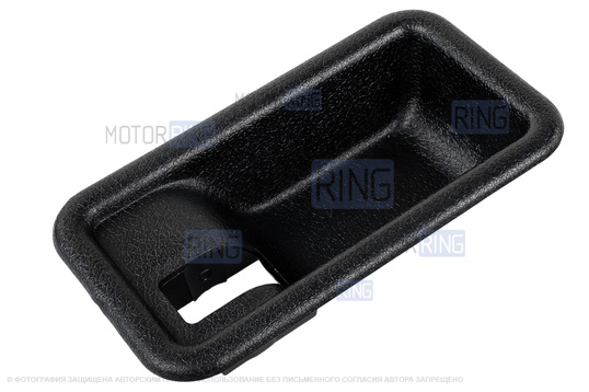 Облицовка (мыльница) левой внутренней ручки двери старого образца с рамкой для ВАЗ 2108-21099