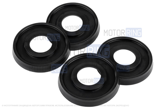 Кольца ручек стеклоподъемников (розетки) 4шт для ВАЗ 2104-2107, 2108-21099, 2110-2112, 2113-2115, Лада Калина, Калина 2, Приора, Гранта, Гранта FL, Лада 4х4, Нива Легенд, Нива Тревел, Шевроле Нива_1