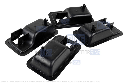 Облицовки (мыльницы) внутренних ручек дверей старого образца с рамкой 4шт для ВАЗ 2109, 21099