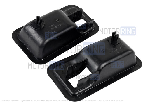 Облицовки (мыльницы) внутренних ручек дверей старого образца с рамкой 2шт для ВАЗ 2108, 2109, 21099