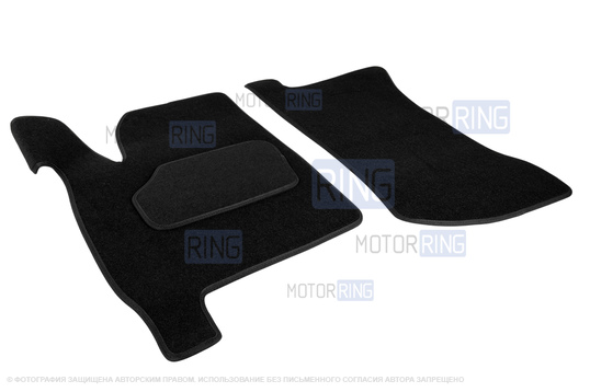 Салонные ворсовые коврики REZKON для ВАЗ 2110-2112