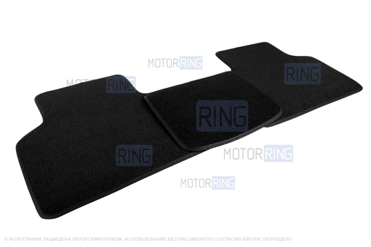 Салонные ворсовые коврики REZKON для ВАЗ 2110-2112