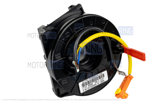 Подрулевой переключатель (шлейф) BBC нового образца под подушку безопасности для Лада Приора, Приора 2, Калина, Калина 2, Гранта, Гранта FL, Датсун до 2011 г.в.