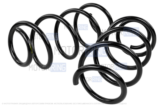 Пружины передней подвески НПЦ без занижения для Лада Веста седан