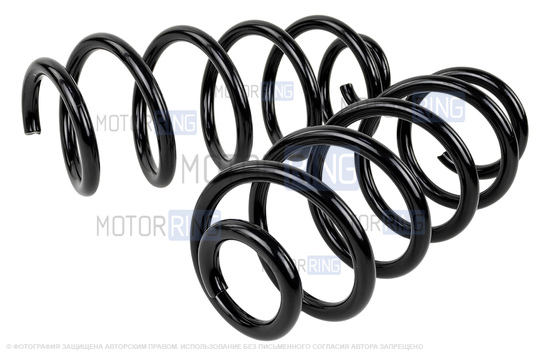 Пружины задней подвески НПЦ без занижения для Лада Веста седан_1