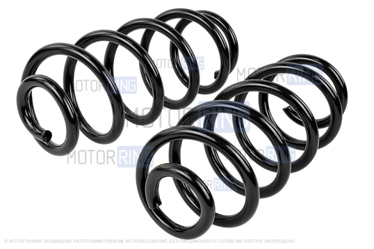 Пружины задней подвески НПЦ без занижения для Лада Веста седан