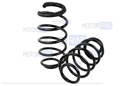 Пружины передней подвески AutoProduct с занижением 30мм для Лада Калина, Калина 2, Гранта, Гранта FL, Приора, Датсун