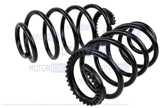 Пружины передней подвески AutoProduct с занижением 50мм для Лада Калина, Калина 2, Гранта, Гранта FL, Приора, Датсун_1