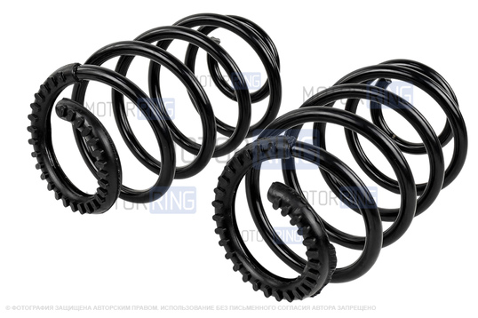 Пружины передней подвески AutoProduct с занижением 50мм для Лада Калина, Калина 2, Гранта, Гранта FL, Приора, Датсун