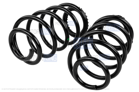 Пружины передней подвески AutoProduct с занижением 50мм для Лада Калина, Калина 2, Гранта, Гранта FL, Приора, Датсун