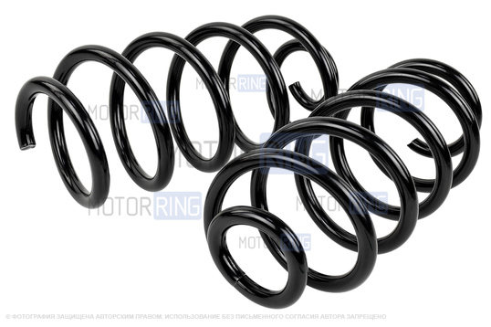 Пружины задней подвески AutoProduct под Sport с занижением 20мм для Лада Веста